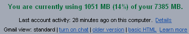Gmail Account Activity Gmail Account Activity
