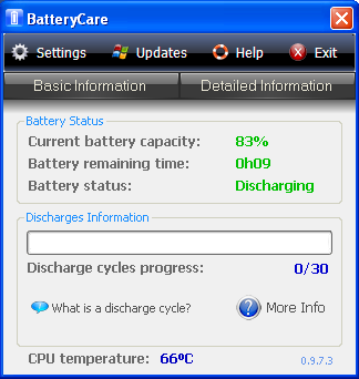 Laptop Battery Monitor Software Battery Care |