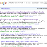 Google Copied Content Report