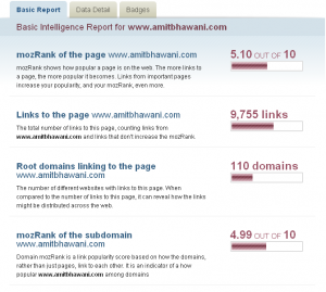 MozRank Website