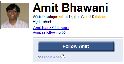 Google Buzz Profile Google Buzz Profile