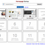 Homepage Startup Homepage Startup