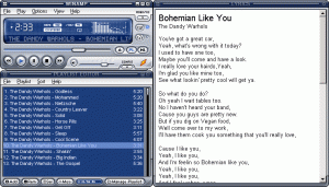 Song Lyrics in Winamp Song Lyrics in Winamp
