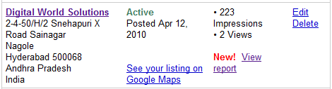 Google Maps Listing Statistics Google Maps Listing Statistics