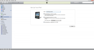 Apple iPad Sync Songs Apps Apple iPad Sync Songs Apps