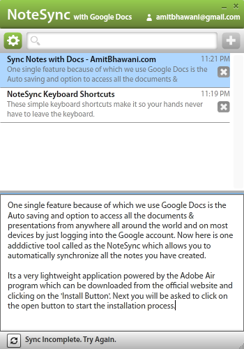 NoteSync Google Docs NoteSync Google Docs