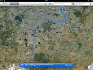 iPad Find Location Route