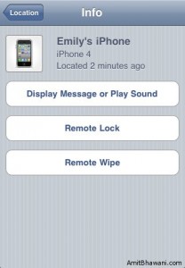 Find Track Lost iPhone