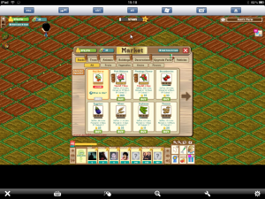 iPad Farmville Game Market