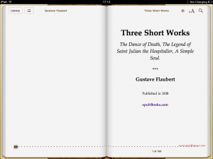 iPad iBooks Library