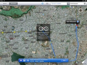 ipad Maps Compass Interference