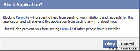 Block Farmville Application Block Farmville Application