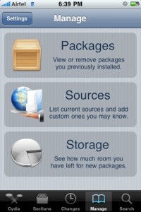 Cydia Application Sources iPhone