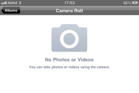 iPhone Albums Camera Roll iPhone Albums Camera Roll