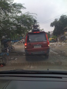 Google Street View Mapping Vehicle India Google Street View Mapping Vehicle India