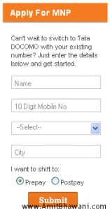 Apply for MNP