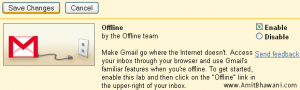 gmail offline access