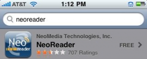 Search NeoReader