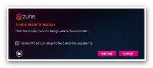 Zune Installation Folder Zune Installation Folder