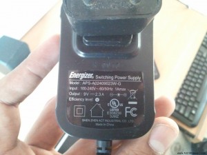 energizer power adapter